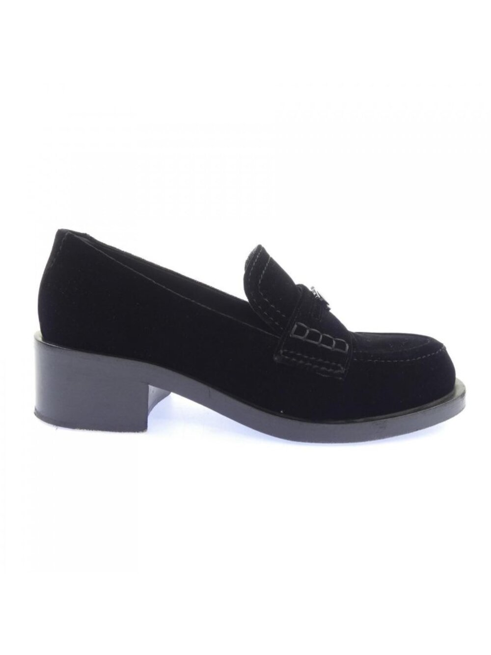 Chanel Loafers Shoes Black